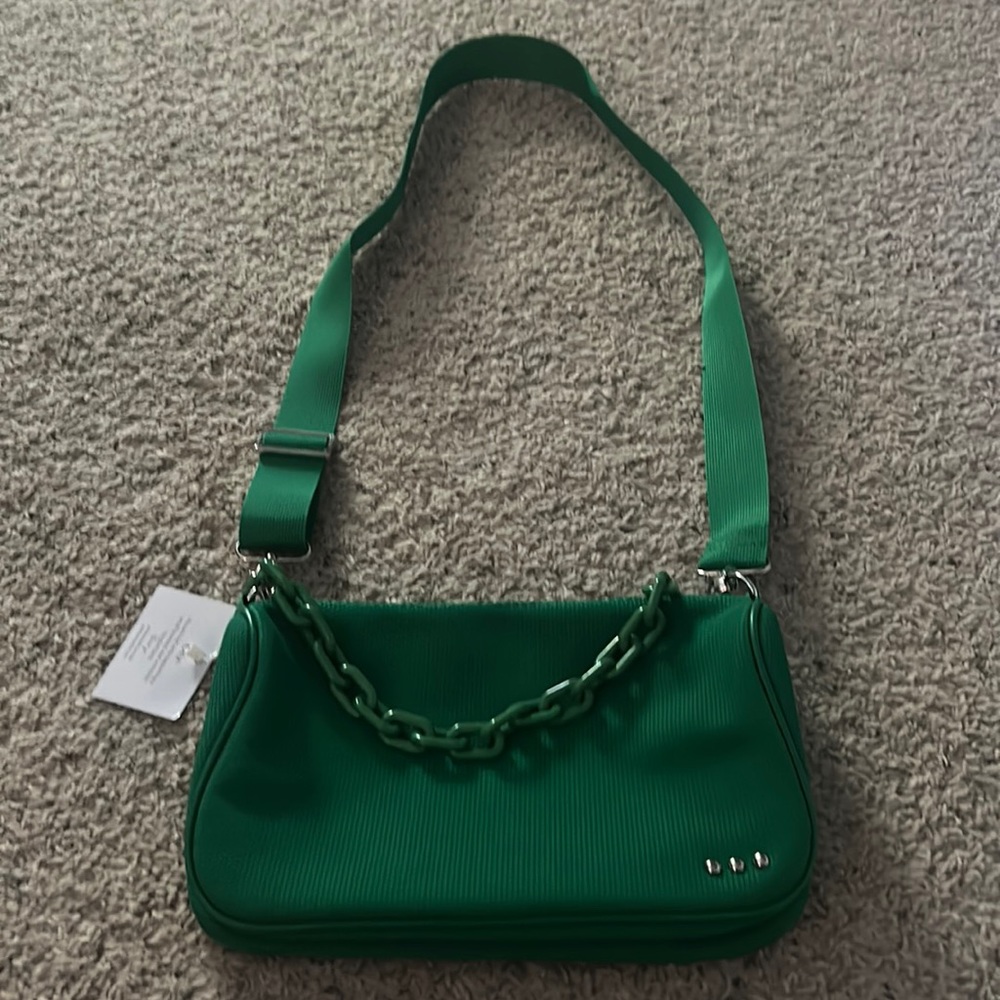 Midsize crossbody bag.